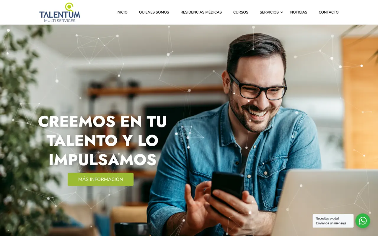 Captura de Talentum Group